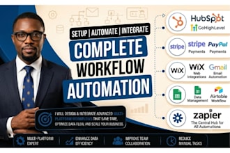 setup automate hubspot ghl zapier stripe paypal wix gmail google sheets airtable