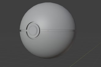 create a simple low poly game asset in blender