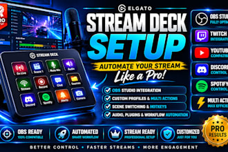 setup stream deck for obs and automate your workflow