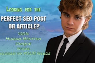 create engaging, researched articles and blog content
