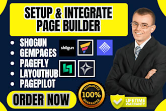 setup page builder shogun gempages pagefly layouthub ecomposer omnise pagepilot