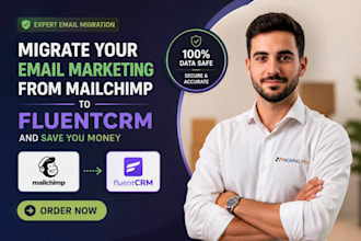 migrate your email marketing from mailchimp to fluentcrm and save you money