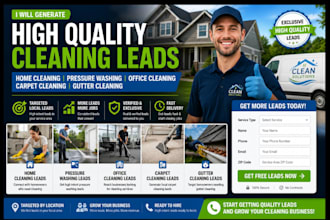 generate swimming pool, dryer vent, chimney sweep repair, gutter cleaning leads