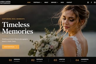 design squarespace photography website photographer portfolio website