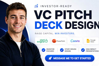 design investor deck vc pitch deck seed funding business plan writer startengine