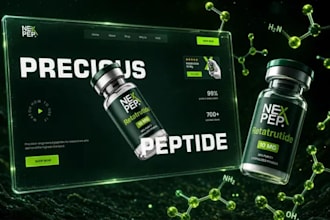 build a compliant peptides research website and peptide website calculator