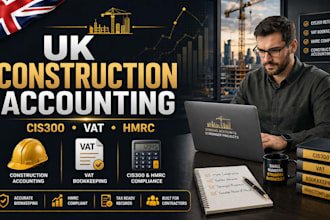 do uk construction accounting cis300 vat return bookkeeping and hmrc tax support