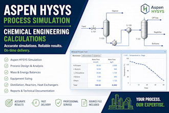 do process simulations and chemical engineering calculations