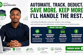 setup quickbooks automated receipts mileage tracking tax deduction optimization