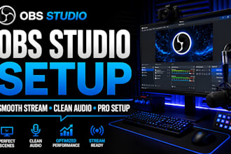 configure obs studio for professional live streaming