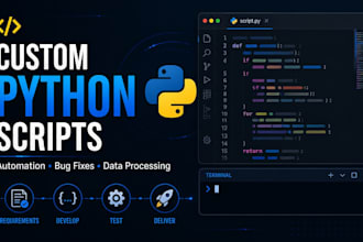 create custom python scripts and automation tools