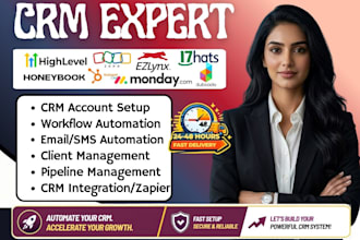 zoho automation gohighlevel ezlynx honeybook 17hats dubsado monday integration