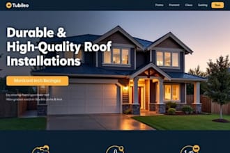 build squarespace constrcution website hvac contractor website roofing website