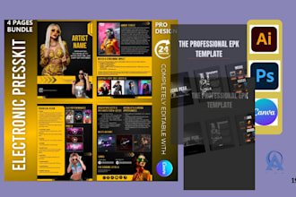 design music press kit, media kit, electronic press kit epk and influencers
