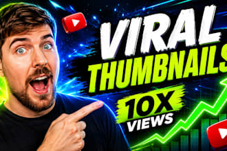 design catchy youtube thumbnails that increase views