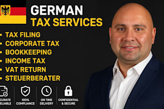 german tax filling corporate tax bookkeeping income tax steuerberater german vat