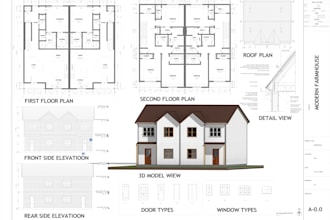 create city permit drawings, 2d floor plans, and blueprints