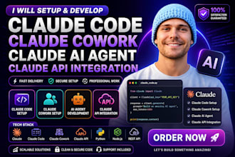 claude code setup claude cowork claude coded app claude ai agent claude api
