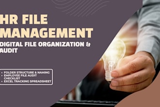organize, audit, and structure your digital HR employee files