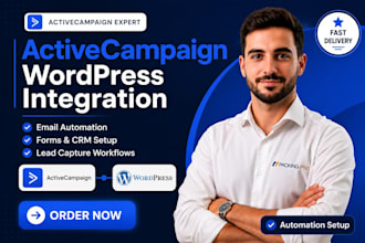 configure activecampaign to wordpress integration and automation
