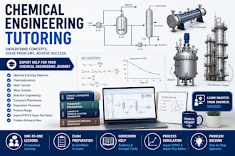 teach chemical engineering subjects and solve engineering problems