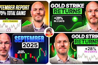 design high CTR finance youtube thumbnails