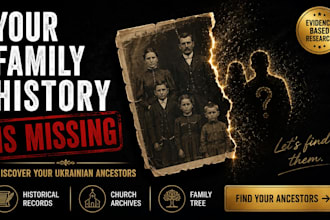discover your ukraine ancestors through genealogy research and family tree