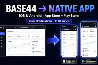 base44 expert base44 bug fixing base44 migration base44 mobile app base44 deploy