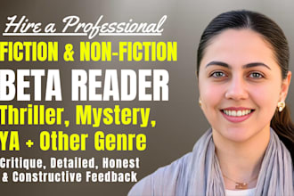 beta read fiction beta reader, thriller ya cozy mystery manuscript critique