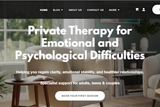build squarespace mental health website counseling therapy psychology website