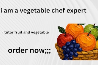 teach healthy vegetable cooking and nutrition