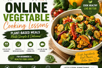 teach you healthy vegetable cooking