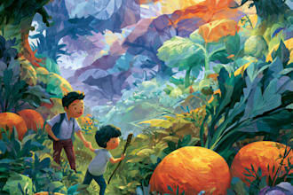 children story book illustration book