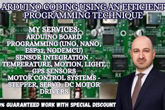 build arduino coding using an efficient programming technique