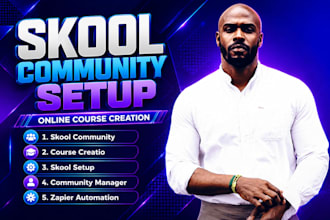 design build and automate your skool community and online course expert
