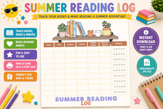 design custom educational printables, worksheets, and activity pages