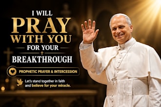 intercede your prayer request on your behalf and ensure divine manifestation