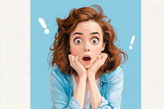 convert photo to funny cartoon portrait