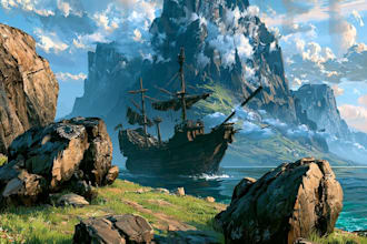 do the landscape illustration or concept art for you