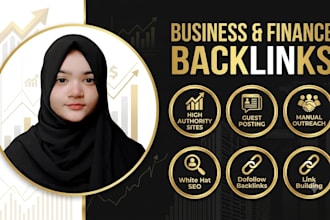 build business backlinks finance blog and finance guest post for higher rankings