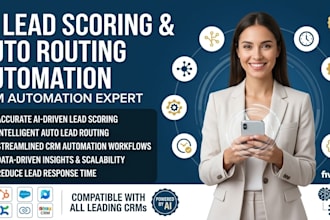 ai lead scoring and auto routing automation for your CRM