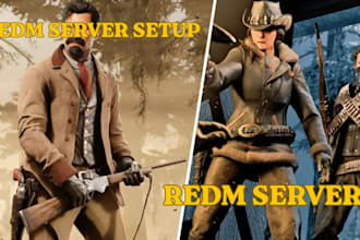 fivem server developer, redm server developer redm vorp server, setup on txadmin