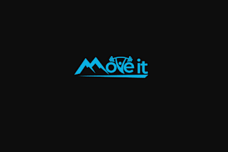 design move featuring a mountain motif logo