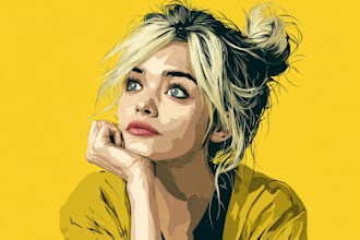 do a vector portrait for you