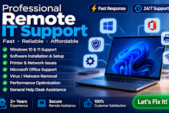 solve your computer and network issues remotely