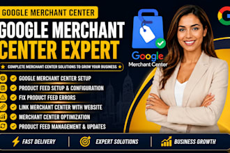 setup, fix, and optimize gmc for google shopping