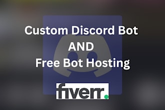 create a custom discord bot and free bot hosting