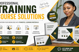 pdf training course manual, course content, workshop, user guide, powerpoint