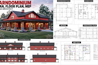 draw barndominium plans, pole barn house plans floor plan, mep as an architect