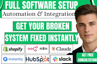 n8n hubspot langchain http code apollo clay slack instantly claude automation